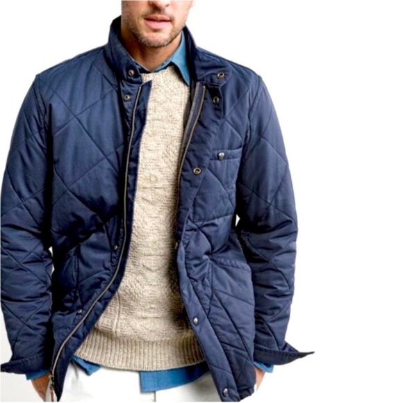 Men’s J. Crew Sussex Quilted Barn Jacket with Primaloft Sz XLT
